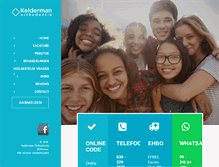 Tablet Screenshot of orthobilthoven.nl